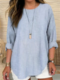 Cecilia | Trendy Striped Blouse