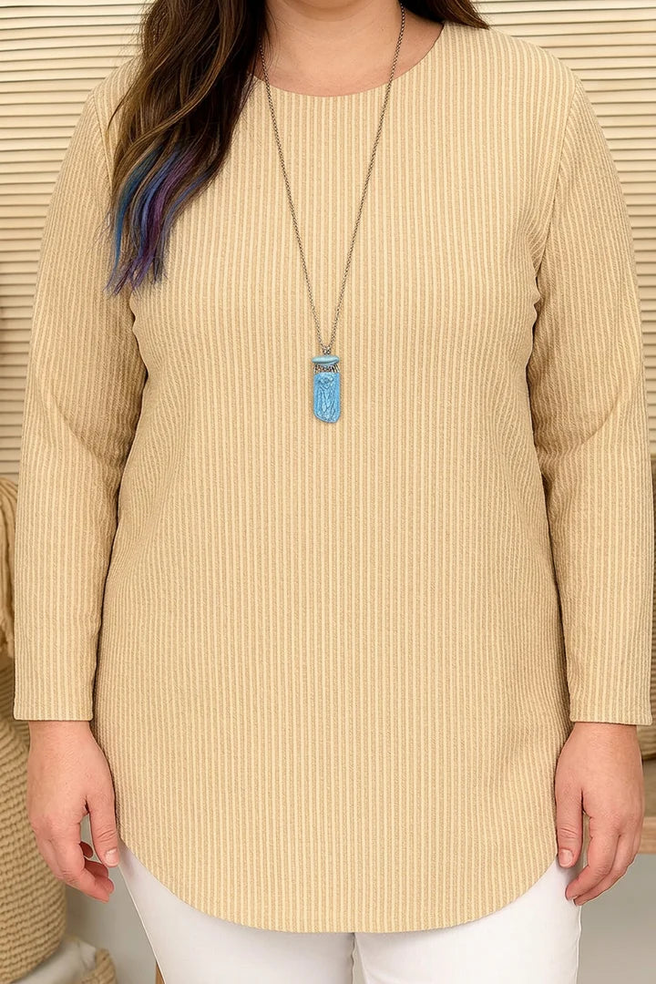 Cecilia | Trendy Striped Blouse